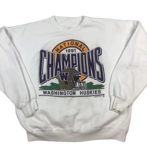 1991 Washington Huskies Vintage National Champions Sweatshirt